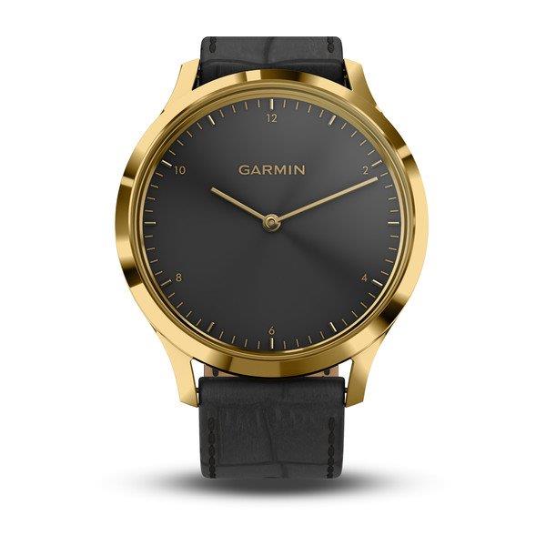Garmin vívomove HR - Elegante reloj inteligente híbrido con monitor de  actividad, blanco y oro rosa